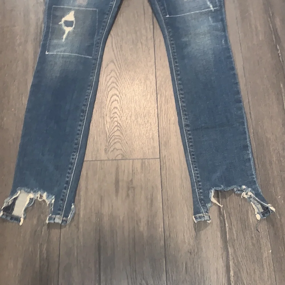 NWT Lucky Brand Ava Skinny Ankle Stitched Jean in South Lake Size 25/ Size 0 - Picture 8 of 14